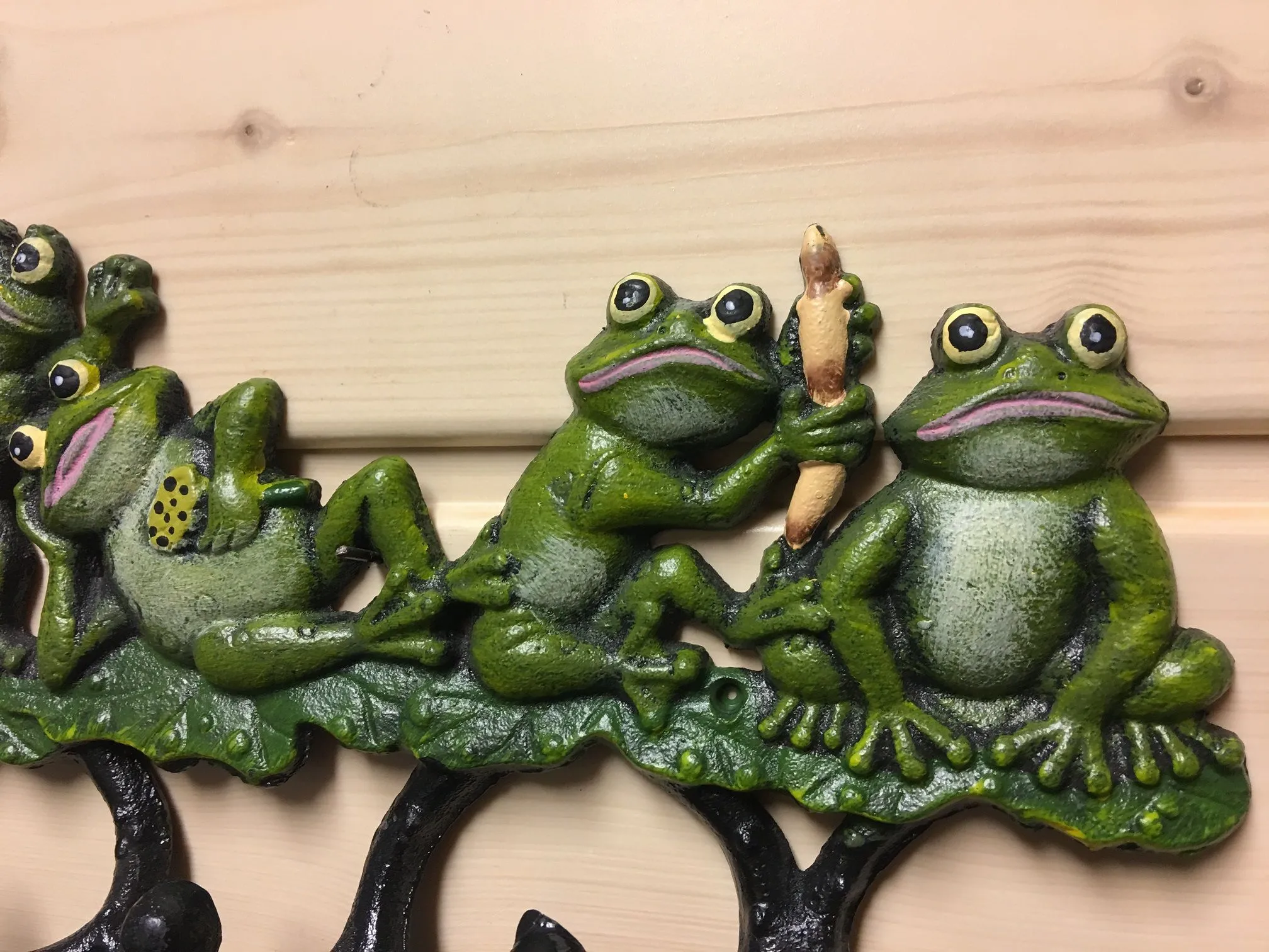 2 cales-porte en fonte vintage en forme de grenouille et d'écureil 2 cales-porte en fonte vintage en forme de grenouille et d'écureil
